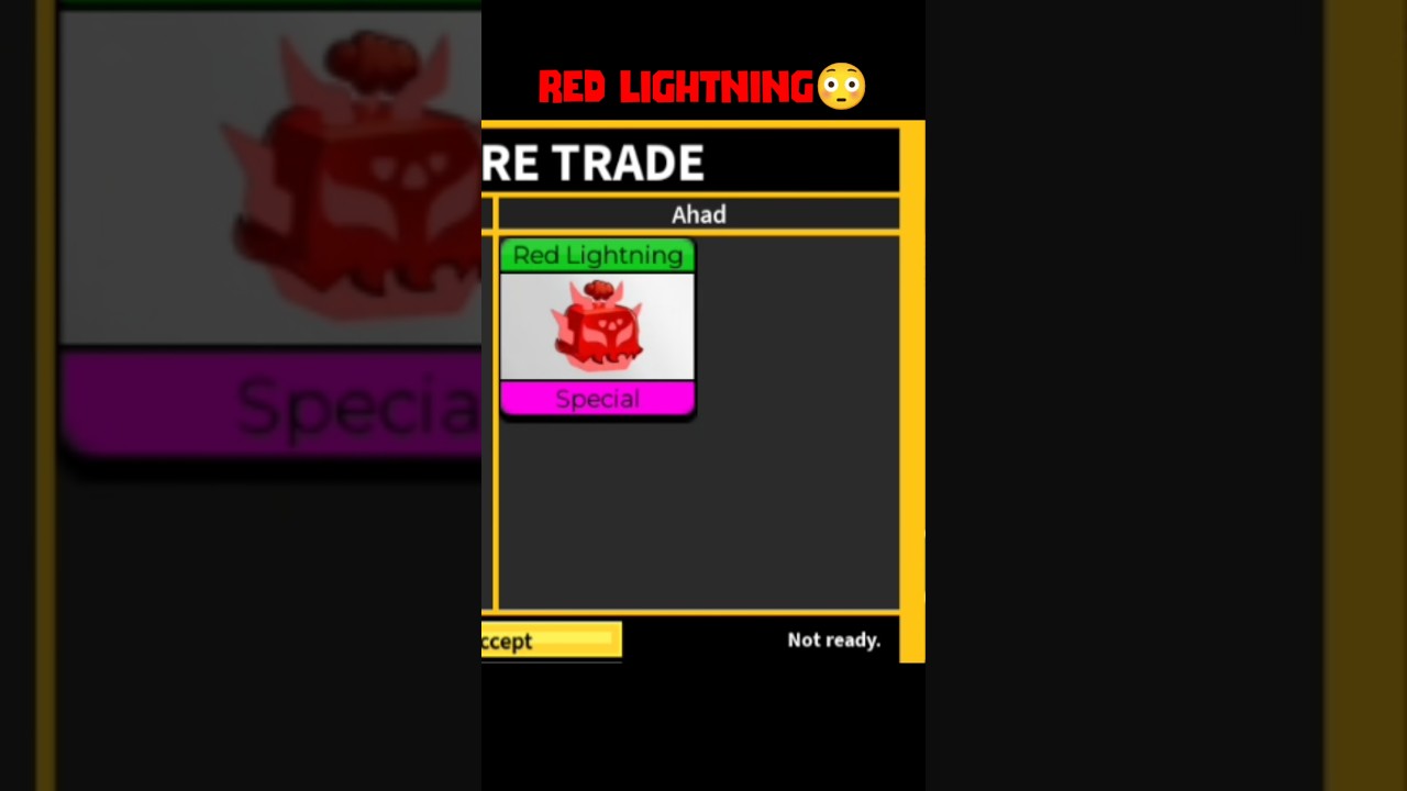 Обмен скина Super Spirit Pain на Red Lightning в Bloxfruits #bloxfruits #roblox
