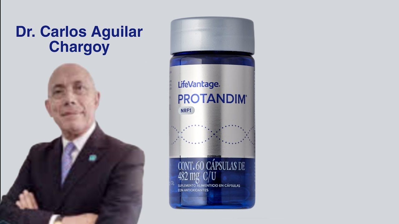 Dr. Carlos Chargoy habla de los beneficios de Protandim NRF1