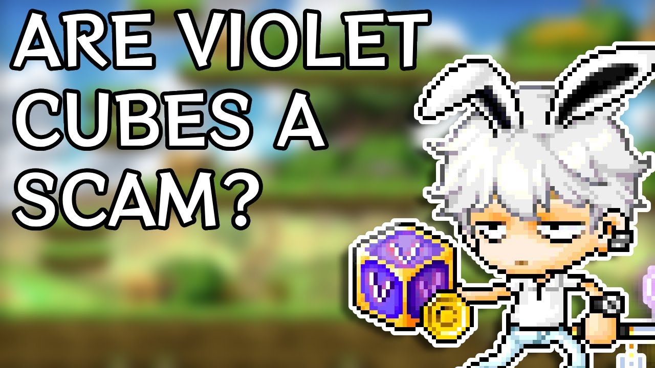 MapleStory - Spending almost $300 worth of Violet Cubes.