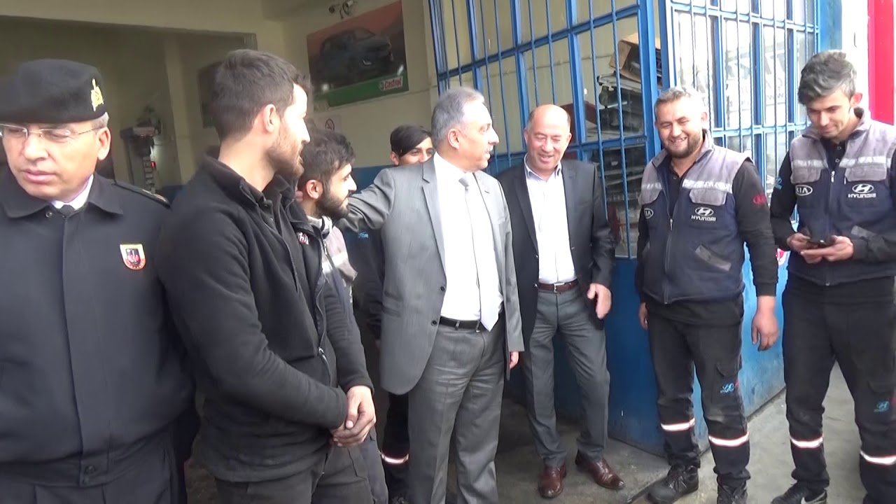 Konya Valisi Cüneyit Orhan Toprak'ın Karatay Oto Sanayini Ziyareti