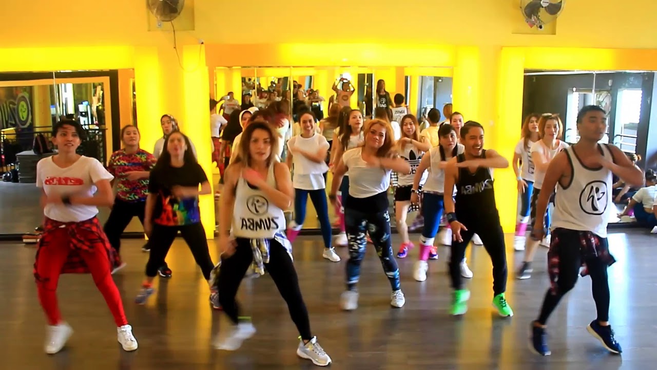 1 2 3 By Sofia Reyes Ft Jason Derulo & De La Ghetto / Zumba At My Ztudio ,Makassar