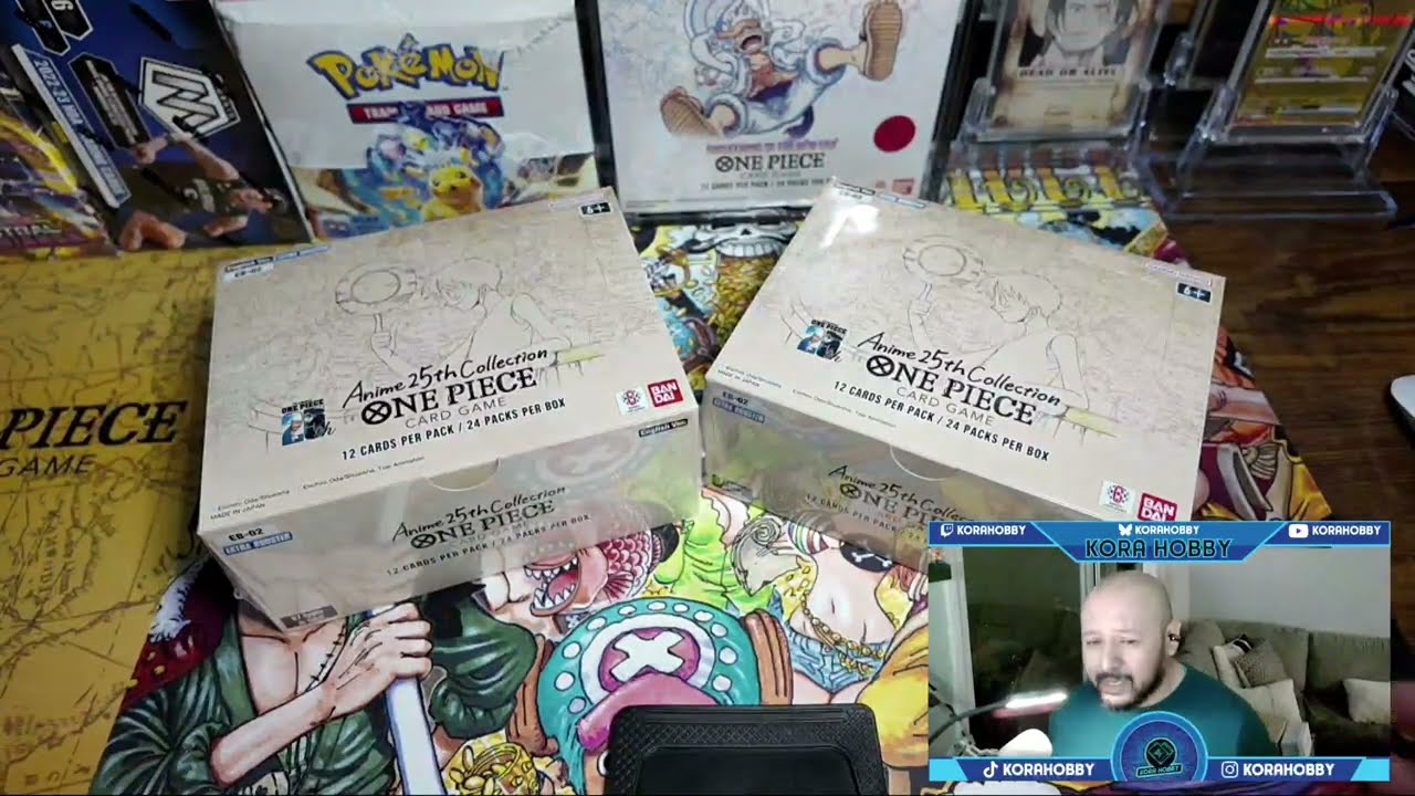 Can I pull the MANGA RARE LUFFY?! EB-02 25th Anniversary One Piece TCG Opening! 🔥 | KORA Hobby