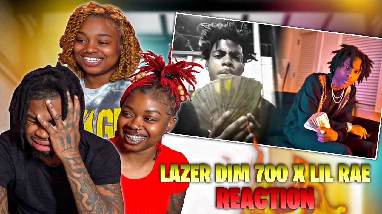 LAZER DIM 700 и LIL RAE - Uzi в K5 и OMG Pt 2 | РЕАКЦИЯ