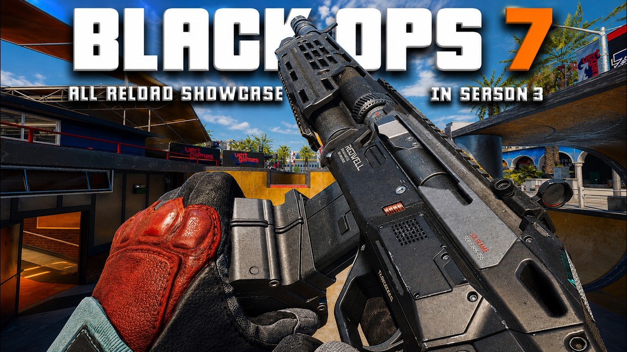 CALL OF DUTY BLACK OPS 7 : ALL RELOAD SEASON 3 SHOWCASE IN 4K