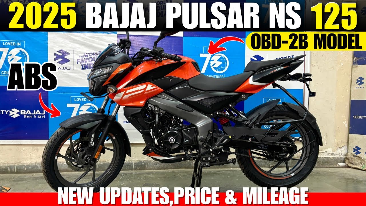 2025 New Bajaj Pulsar NS 125 OBD-2B Model Launch🥳| New Updates,Price & Mileage | Full Review