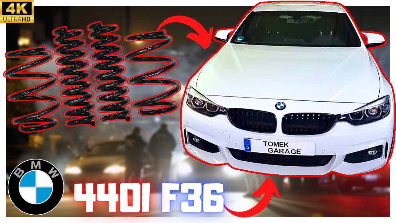 Montujemy Sprężyny Eibach - Obniżamy BMW 440i F36