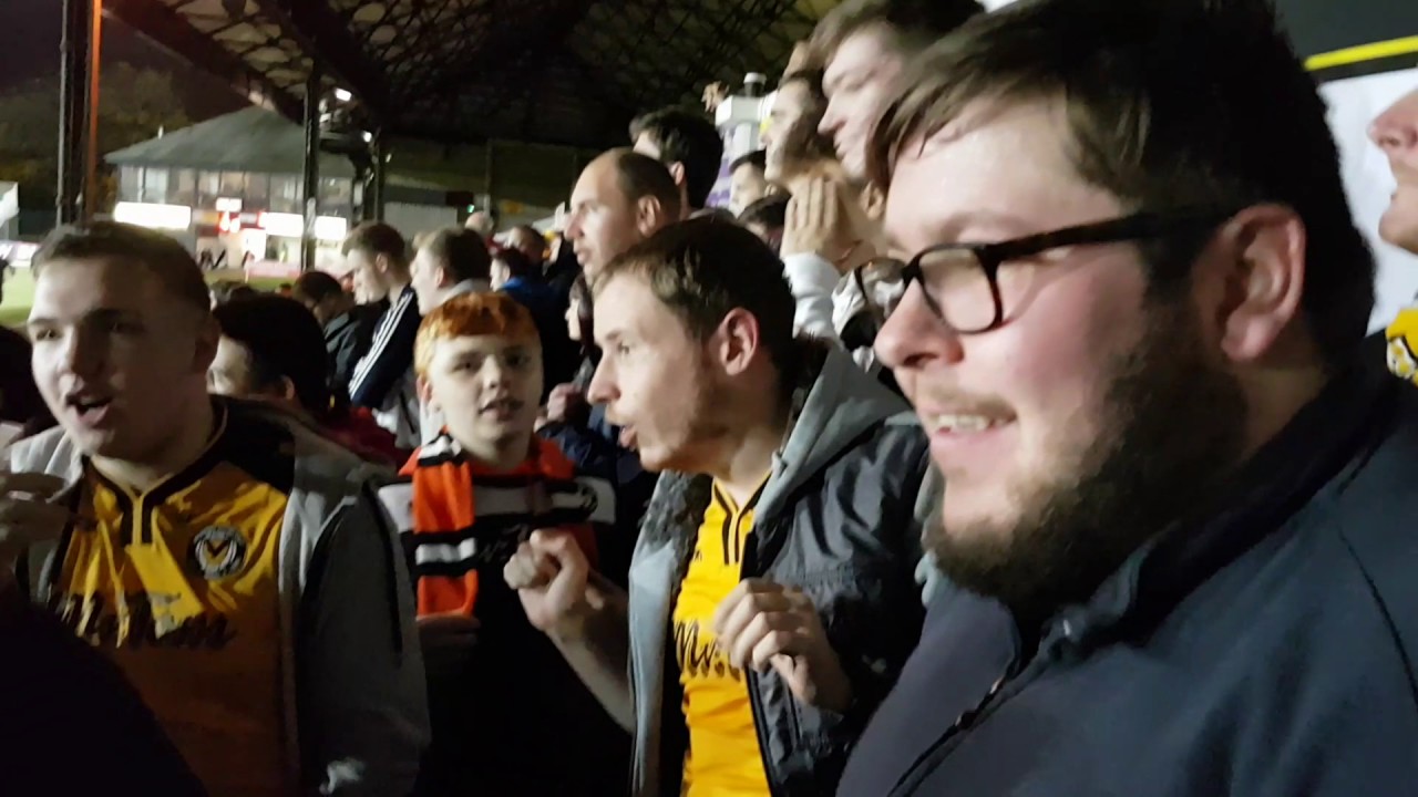 Newport v Alfreton home - Drum Solo, Goal, Tequila