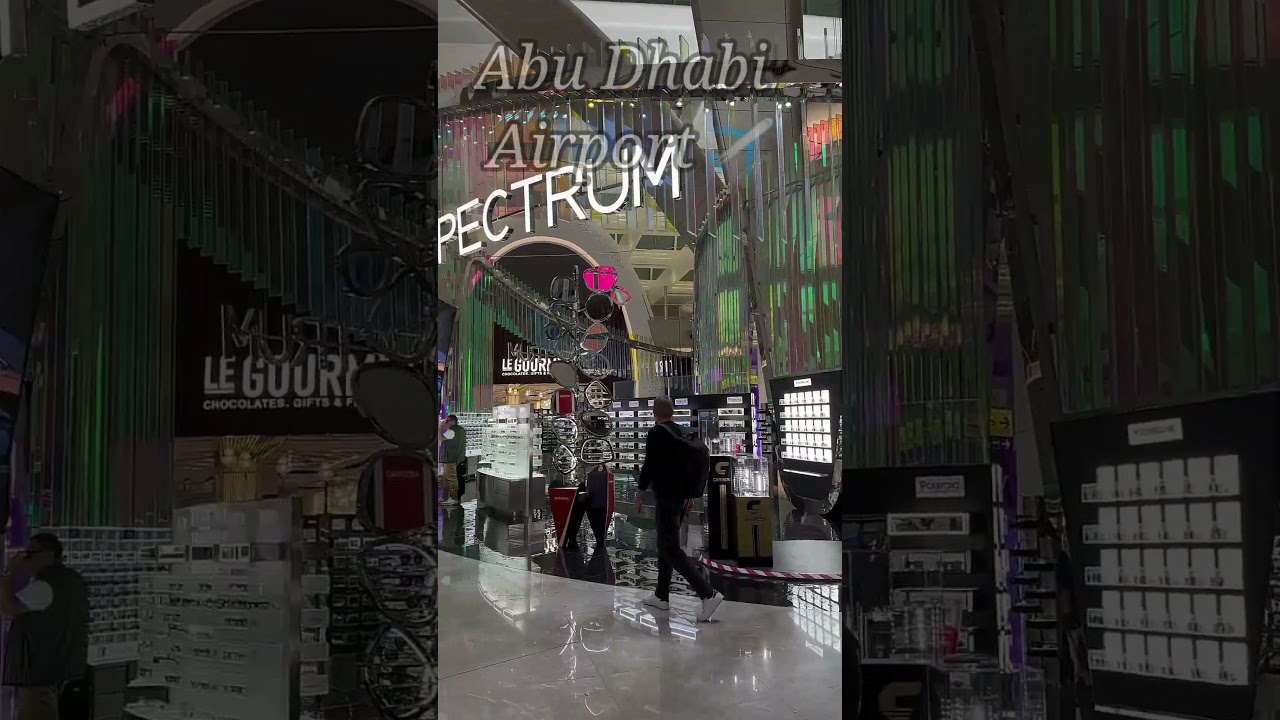Abu Dhabi New Airport✈️ my journey UAE🇦🇪 #tuluvlog #tuluvlogwithharish