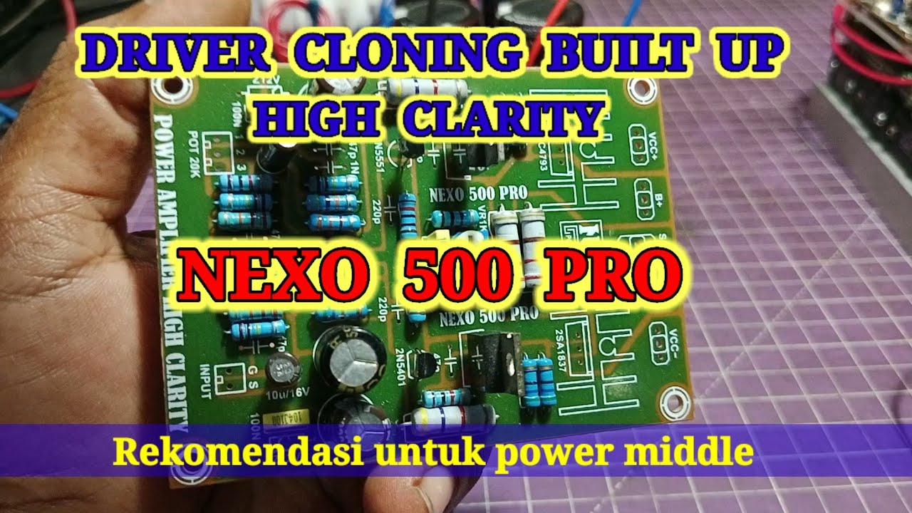 Power rakitan cloning built up NEXO 500 PRO