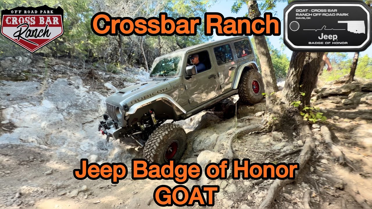 Crossbar Ranch Jeep Badge of Honor Trail - GOAT in our Rubicon 392