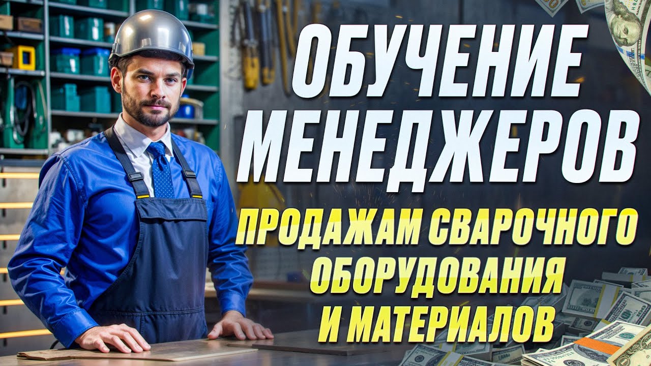 Обучение менеджеров, продажам сварочного оборудования и материалов
