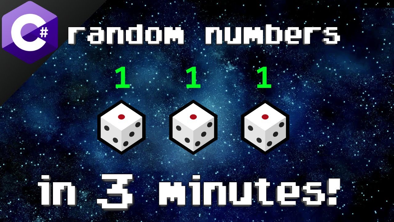 Случайные числа C# 🎲