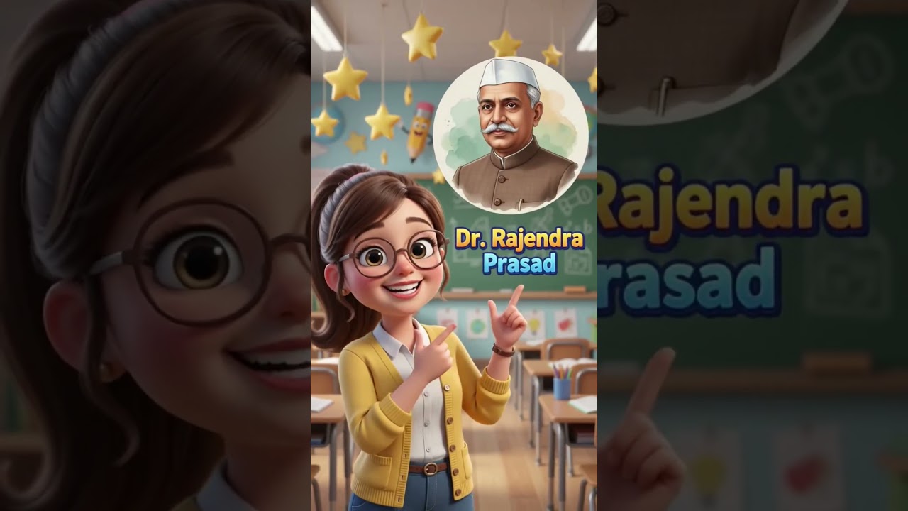 🇮🇳 Who was the first President of India? | PROJECT CHAMPS