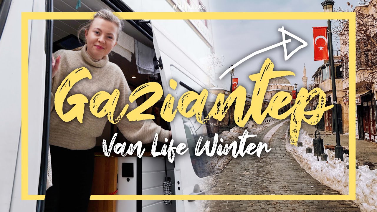Gaziantep Is Amazing! Van Life Turkey #8 | Gaziantep Turkey Vlog | Honeymoon Campers