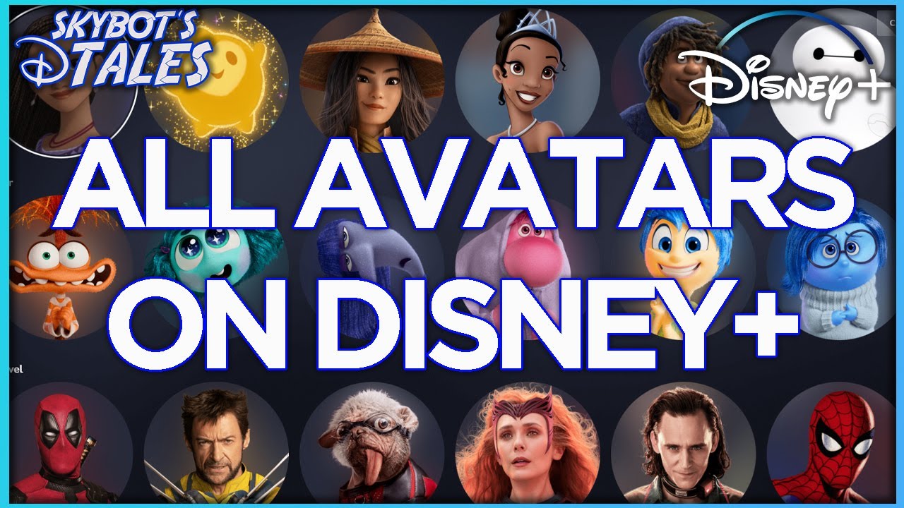 Every Disney+ Avatar │ Every new Profile Icon on Disney Plus UK