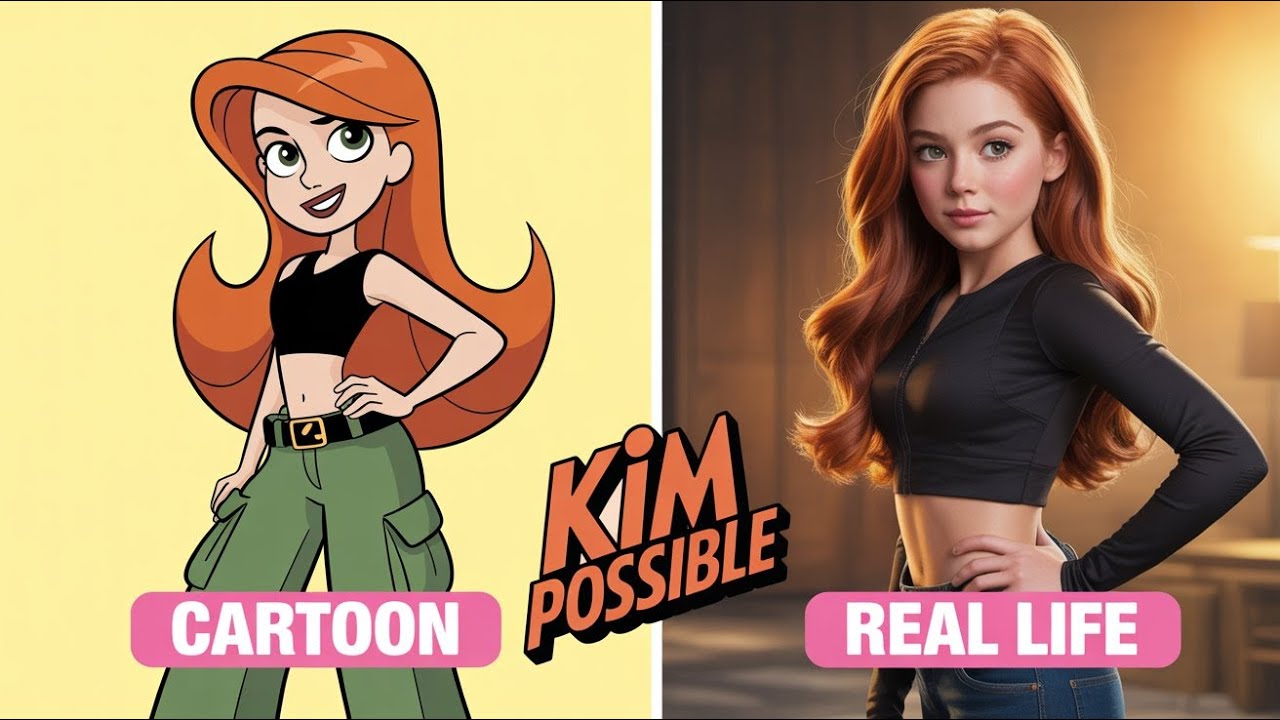 Kim Possible Characters Reimagined in Real Life with AI! | (AI Generated)
