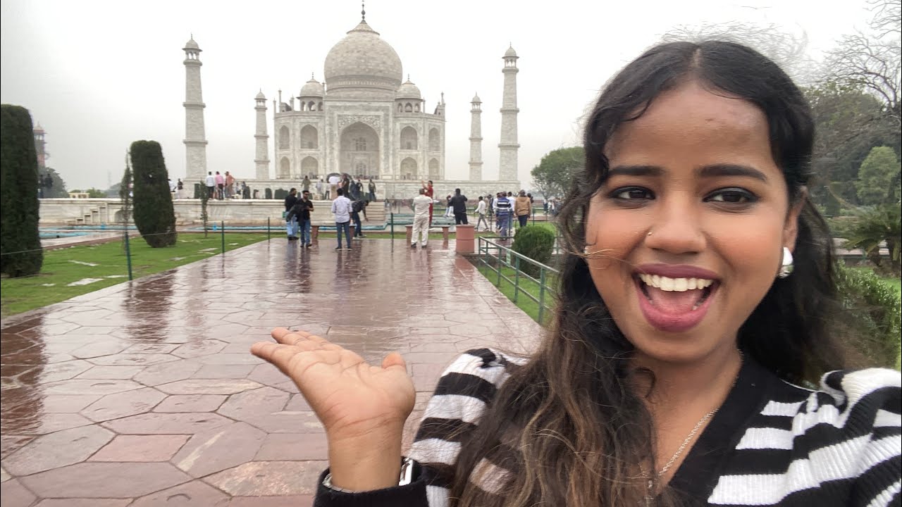I saw the amazing Taj Mahal when we went there.😭🫶  #deaf 