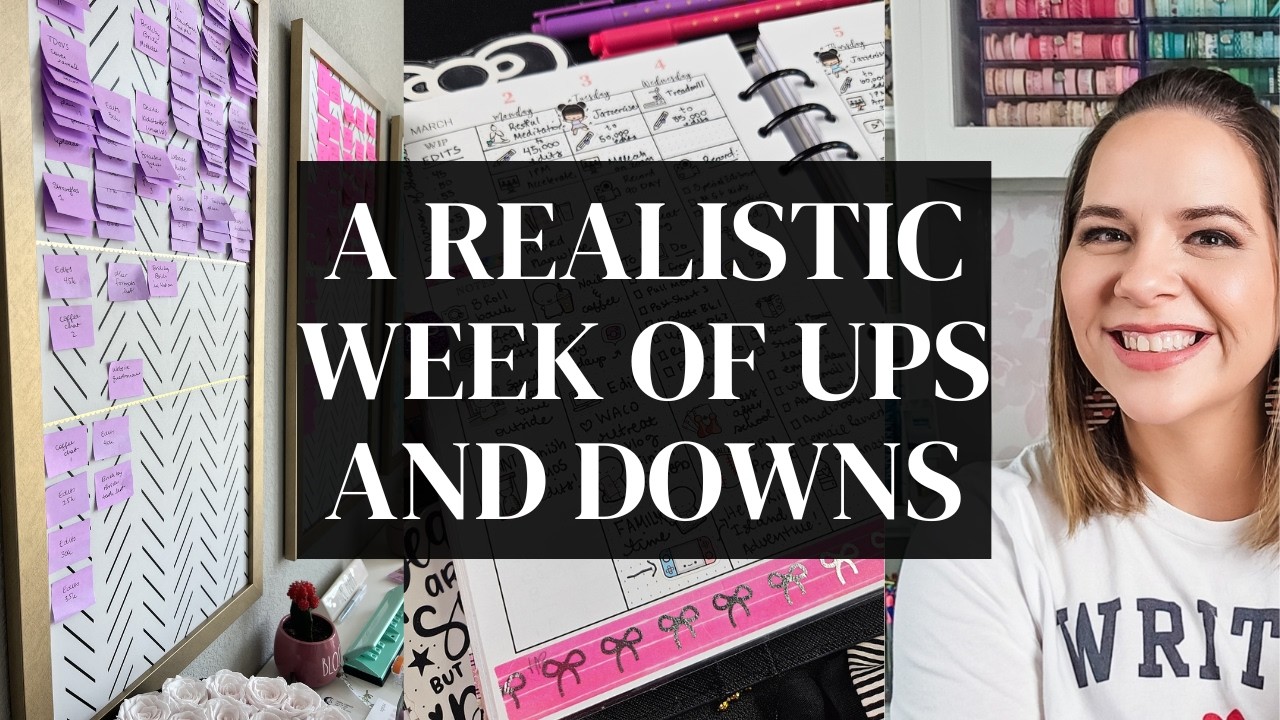 A REALISTIC WEEK OF UPS AND DOWNS 📖 Productive Week In My Life With HB90