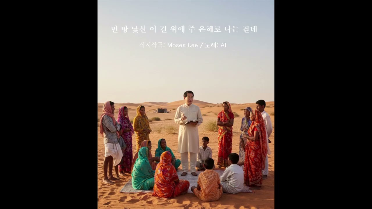 먼 땅 낯 선 이길 위에 주 은혜로 나는 걷네(Moses Lee) 이야기 찬양