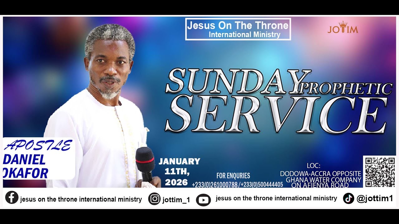 JOTTIM SUNDAY SERVICE WITH APS. DANIEL OKAFOR.