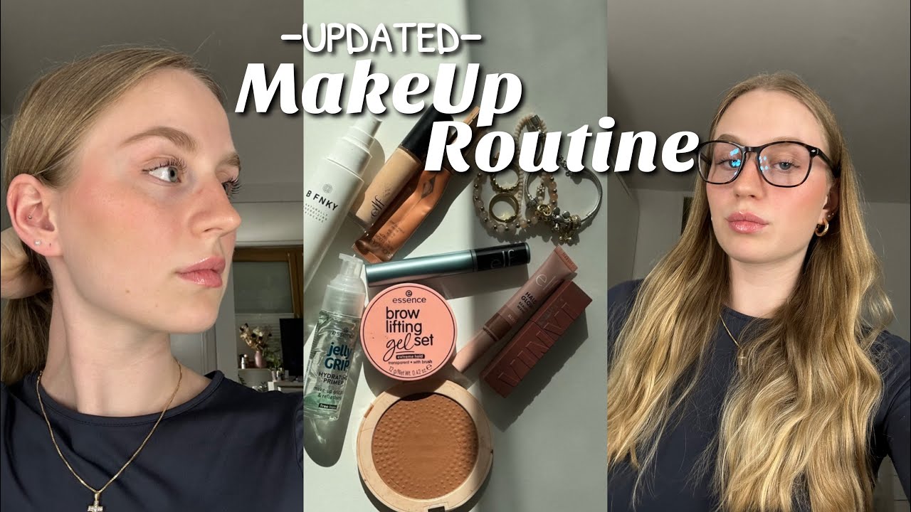 easy clean girl makeup tutorial (all products linked) | Annalena💗