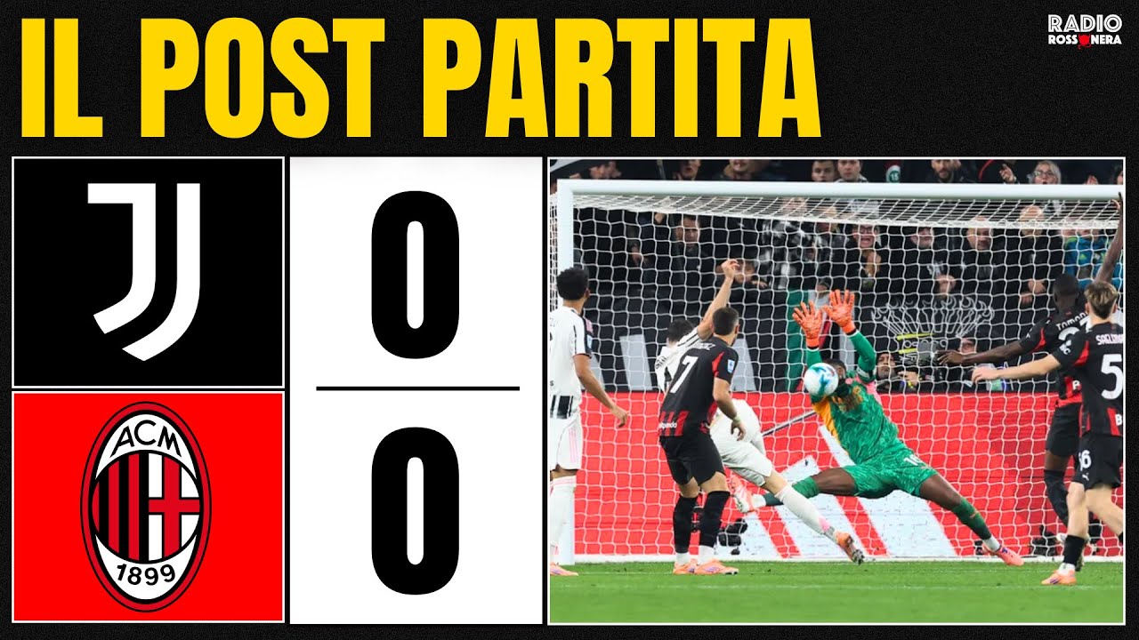 Juventus 0-0 Milan: Relacja po meczu