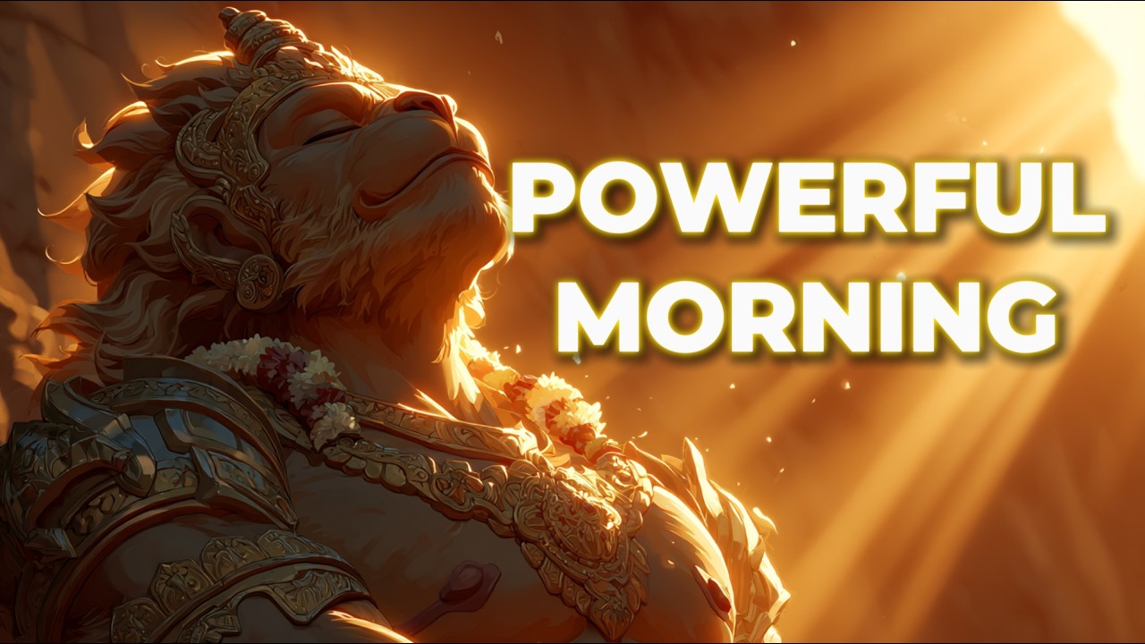 Hanuman Chalisa 🕉 Powerful Morning Mantra | हनुमान चालीसा – शक्ति और सकारात्मक ऊर्जा