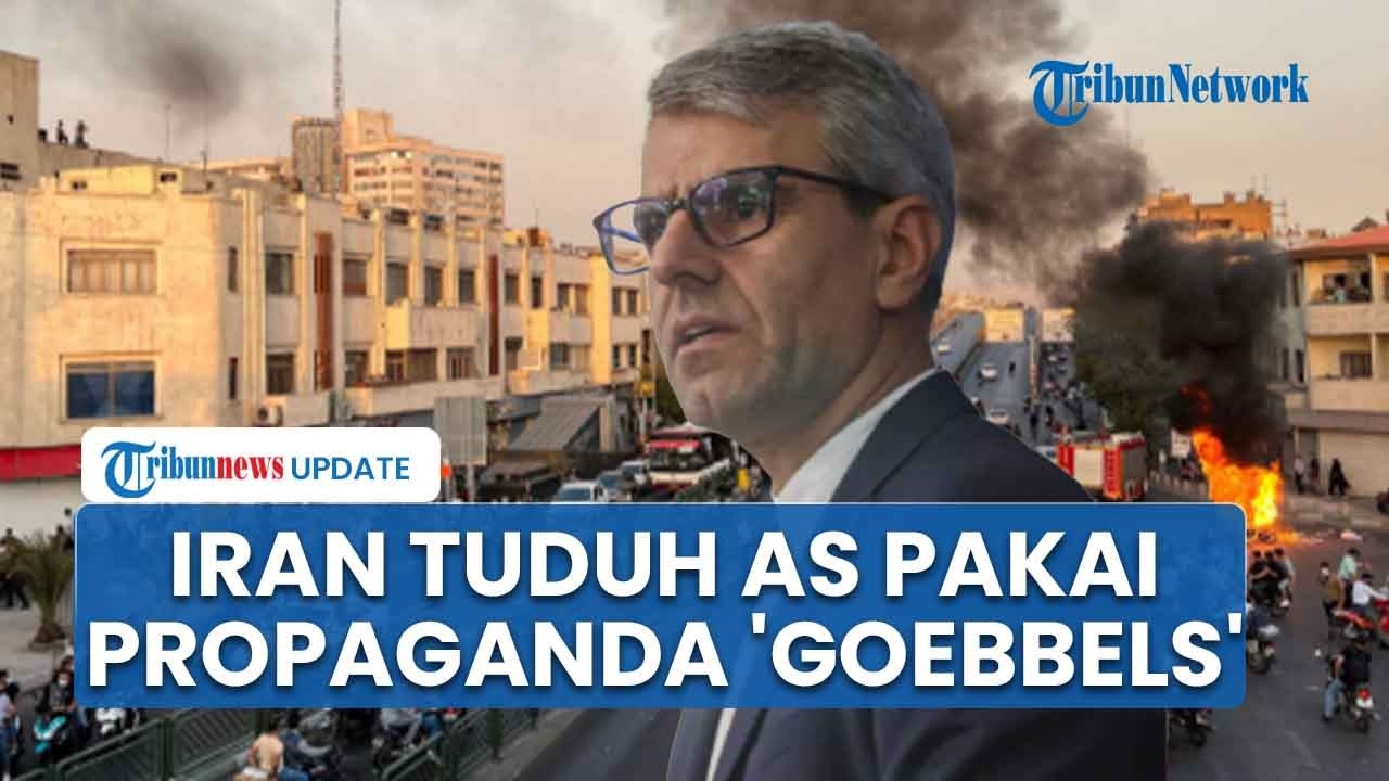 Iran Murka! Tuduh AS Israel Pakai Teknik Propaganda Nazi 'Joseph Goebbels' demi Legitimasi Agresi
