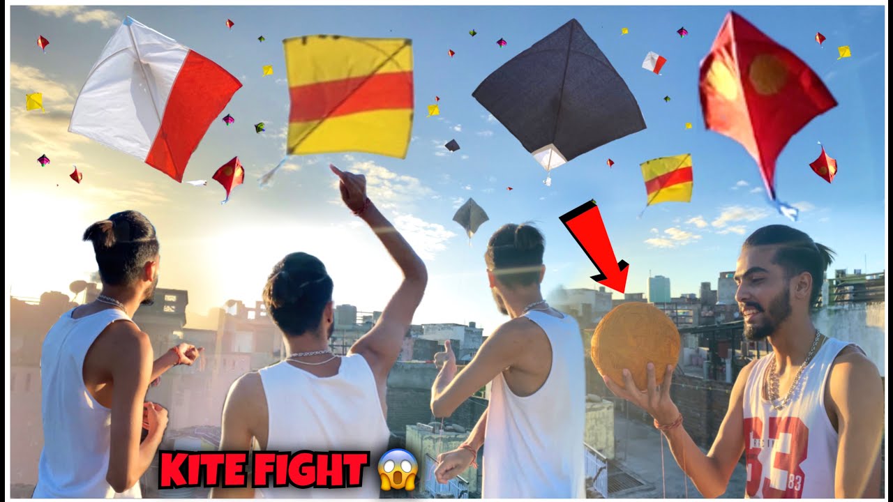 Kite Flying 🤩 Kite Vlog 😍 Kite Fight 🔥 Patang 🪁 Kite