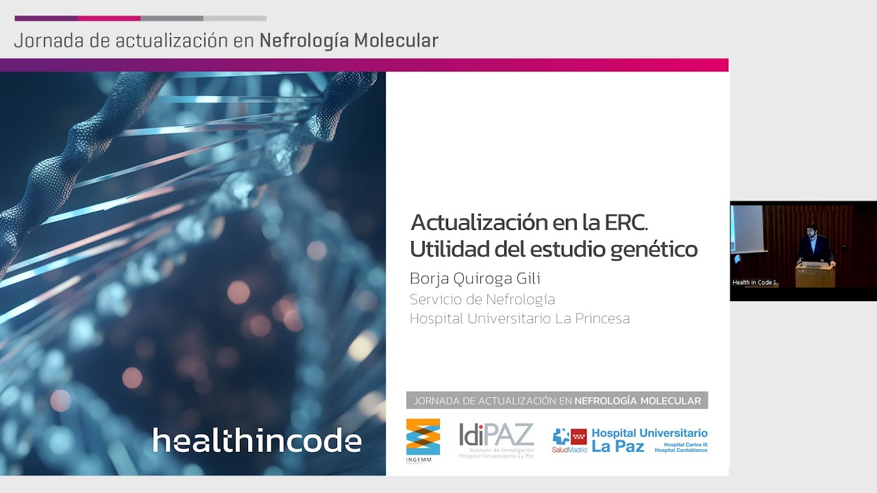 Utilidad del estudio genético en la Enfermedad Renal Crónica | 👨‍⚕️ Dr. Borja Quiroga