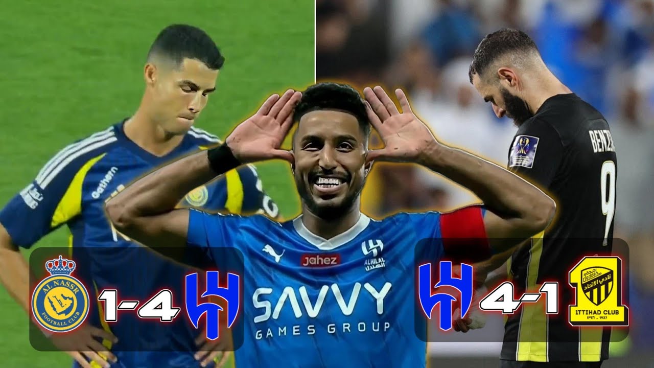جنون فارس عوض على الهلال عندما ضرب الأصفرين في ليلتين للتاريخ  🔥