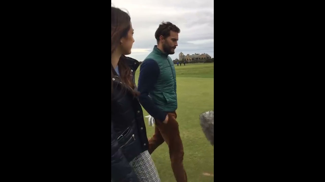 Jamie Dornan - Interview on FB Live from Practice Day Dunhill Links 2017