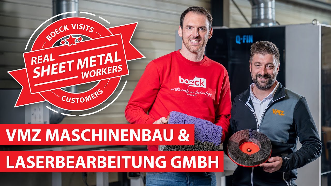 VMZ - Real sheet metal worker - boeck visits customers