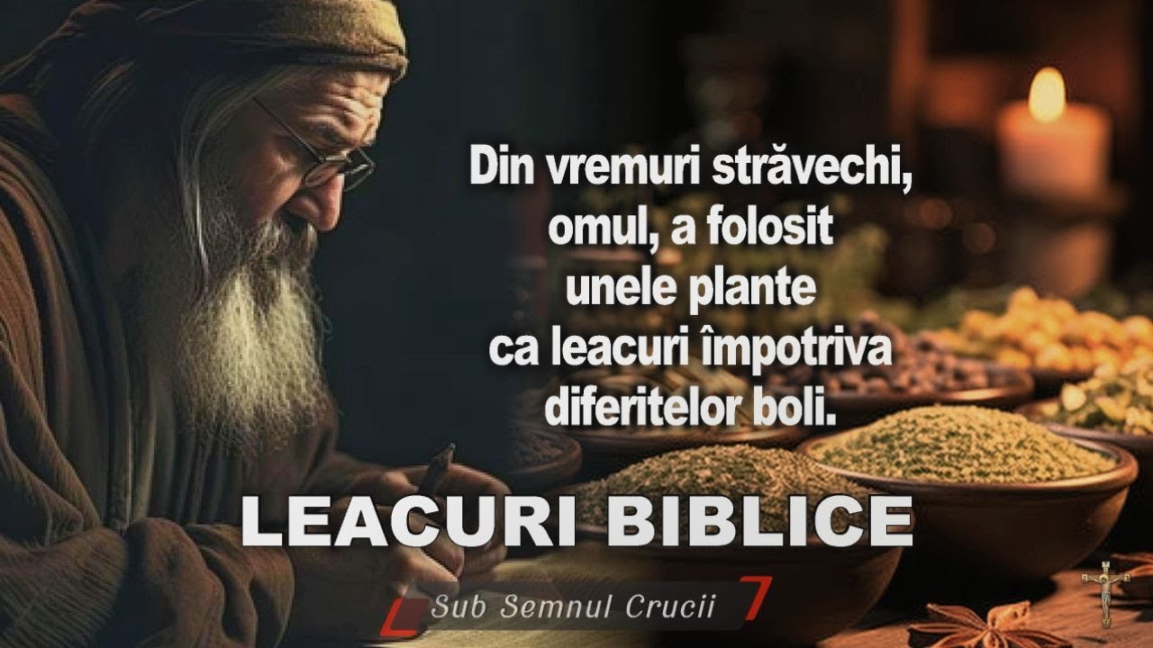 LEACURI BIBLICE - Din vremuri stravechi, omul, a folosit unele plante ca leacuri...