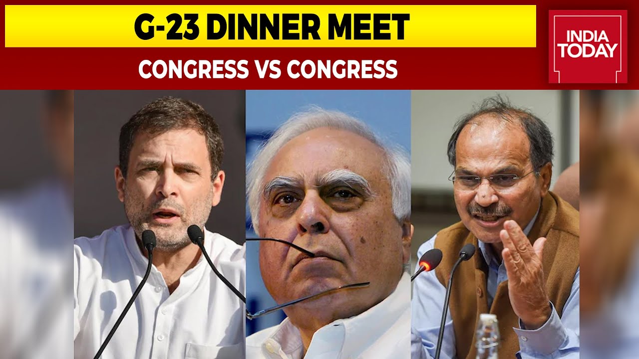 G-23 Leaders Gun For Gandhis, Cong Hits Back | Congress Vs Congress