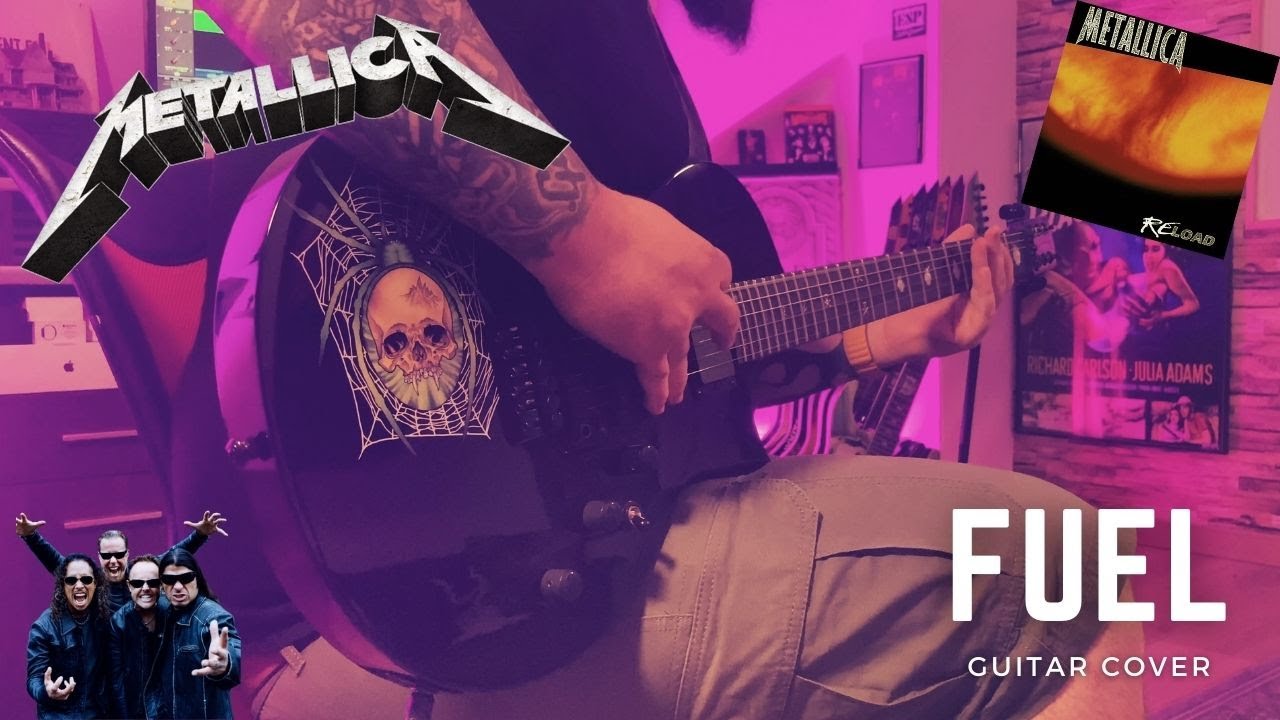 METALLICA : FUEL (Guitar Cover) with New ESP/LTD KH-3 30th Anniversary