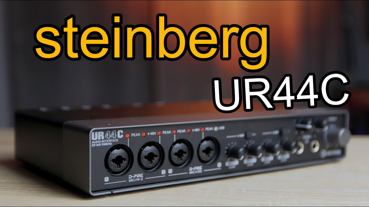Steinberg UR44C interfejs USB i mikser w jednym! Idealna karta dźwiękowa USB do podcastu