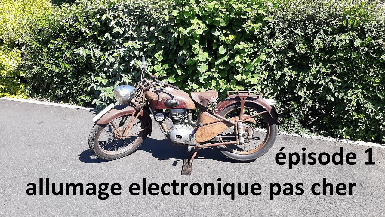 Allumage electronique moto ancienne épisode 1