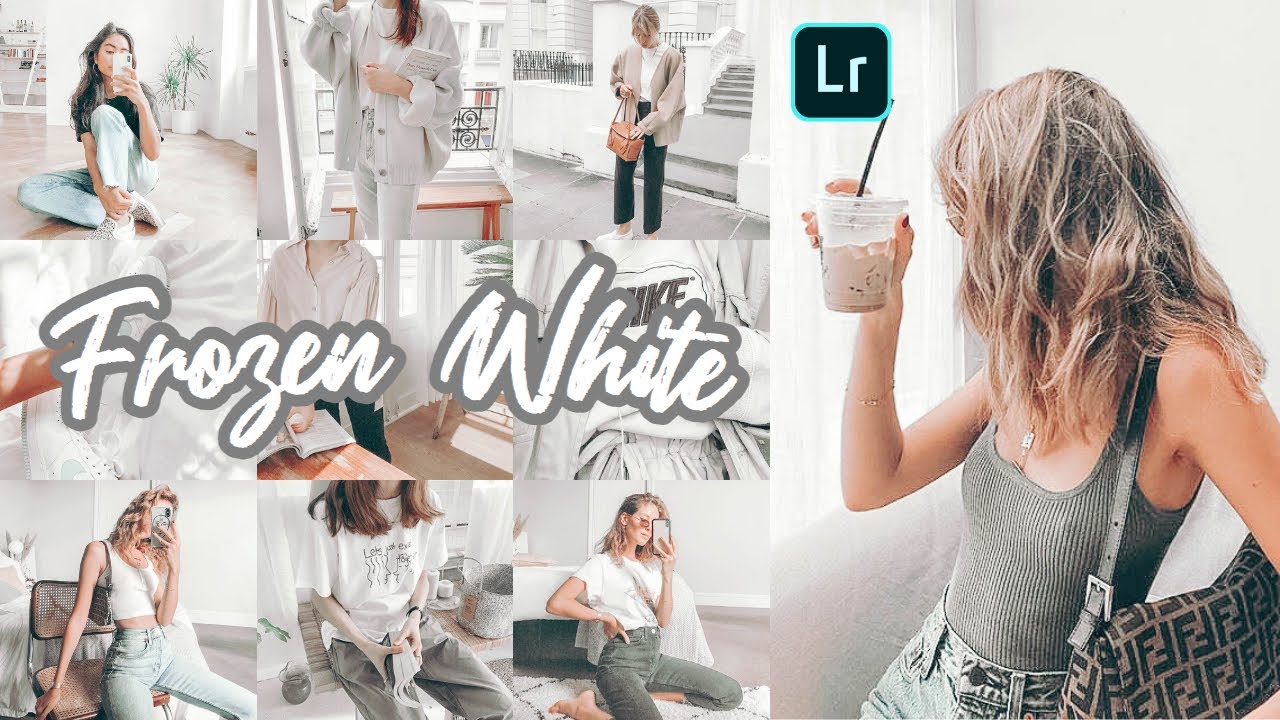 Lightroom Mobile Presets Free Dng | Lightroom Presets Tutorial | Frozen White Preset