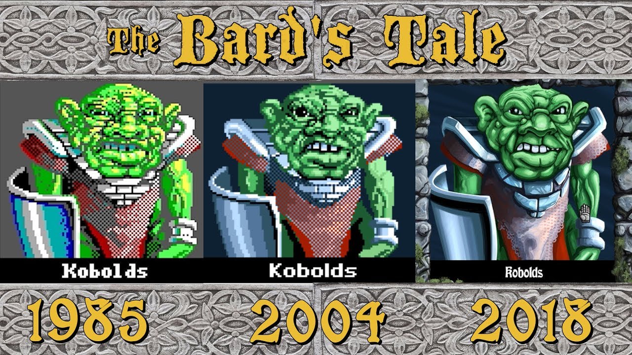 The Bard's Tale - Original vs Remastered Versions (1985 - 2018) компромисс
