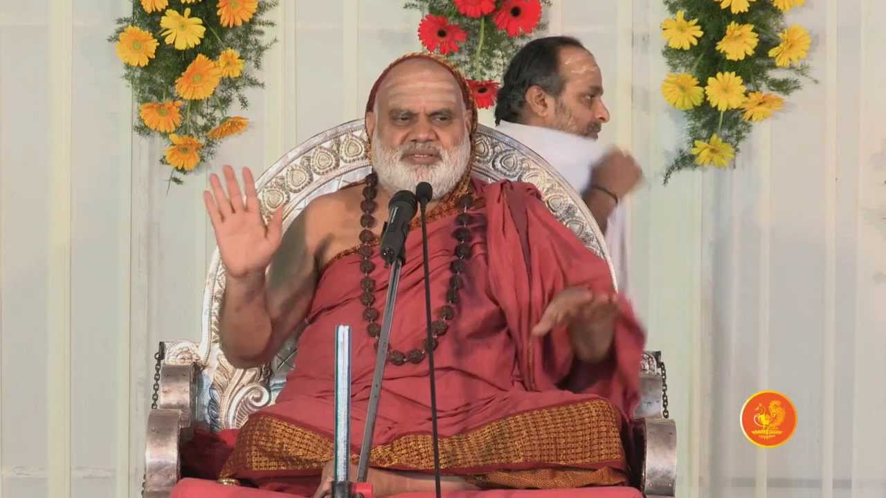ACQUIRE DIVINE QUALITIES.  Anugraha Bhashanam by the Jagadguru Shankaracharya of Sringeri