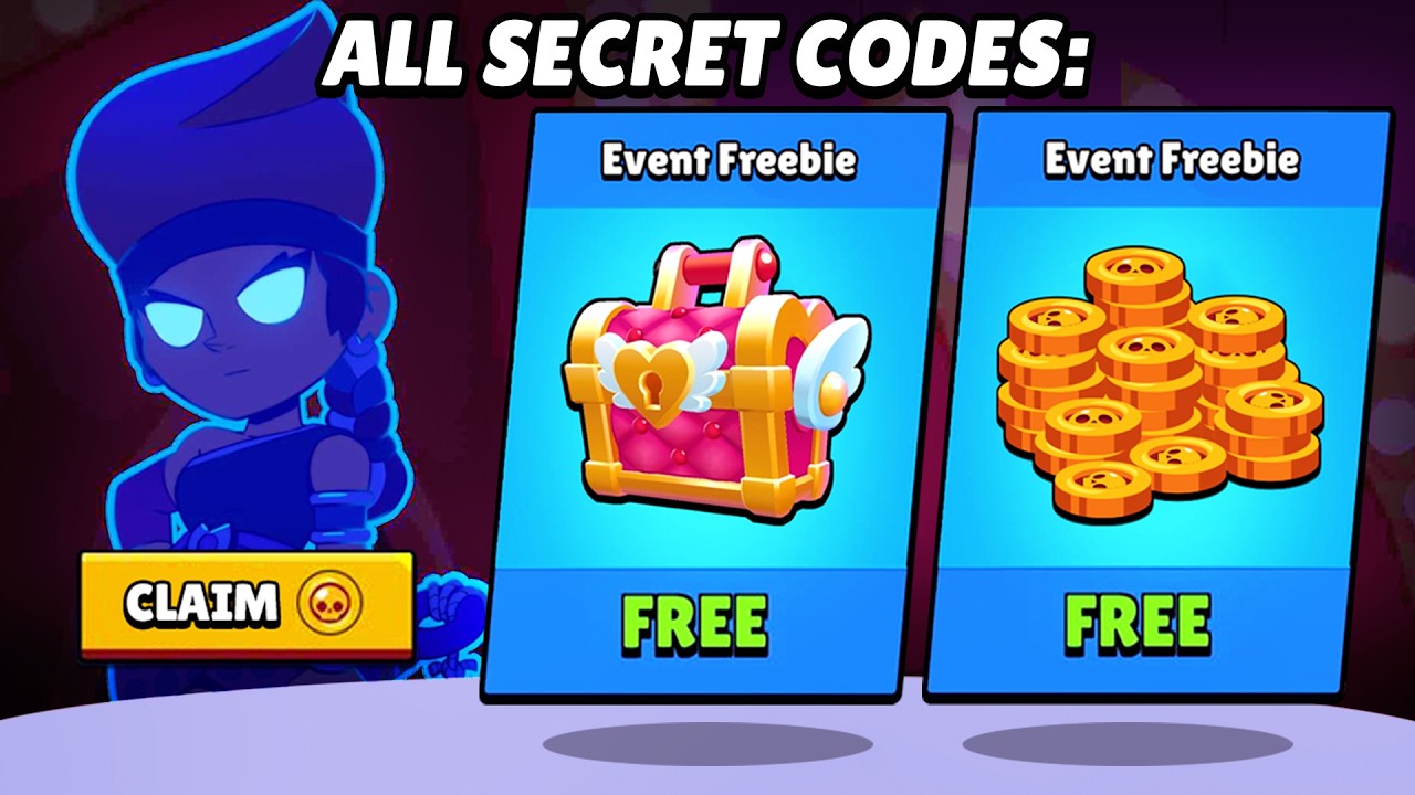 All Secret Codes For FREE Event Rewards! New Brawler 100 Easter Eggs & More! | Brawlentines Date 1