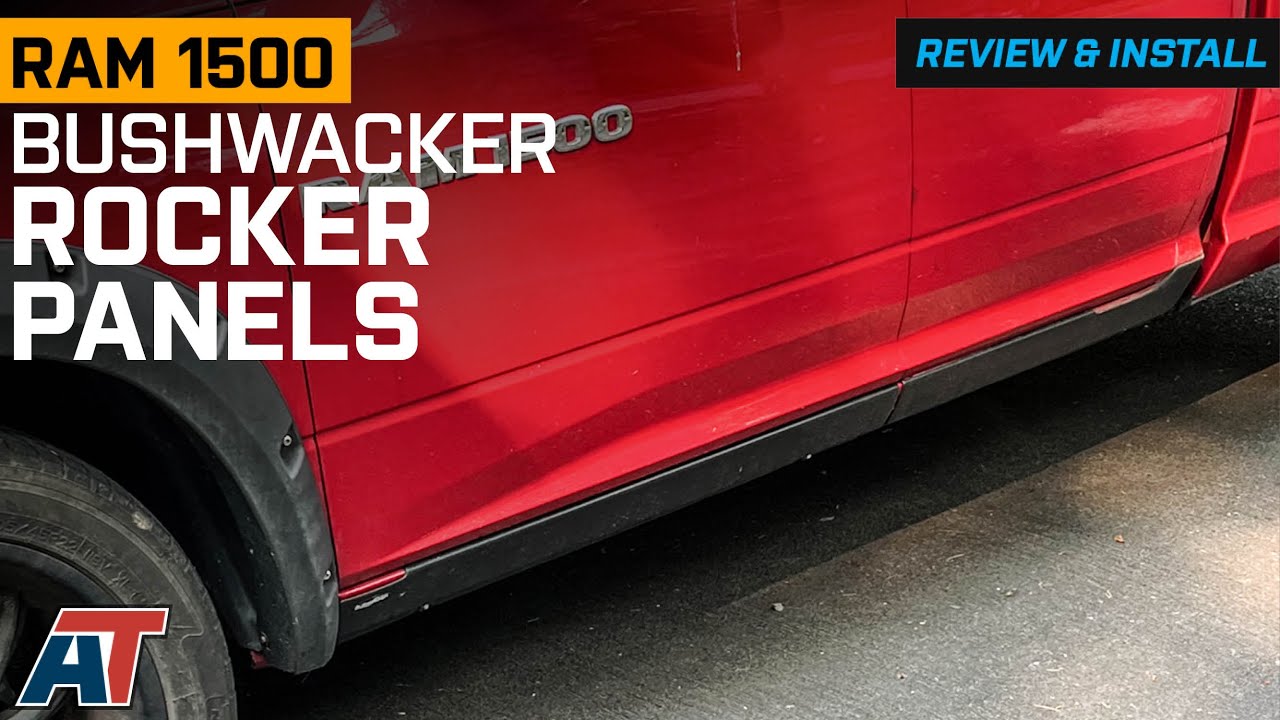 2009-2018 RAM 1500 Bushwacker Trail Armor Rocker Panels Review & Install
