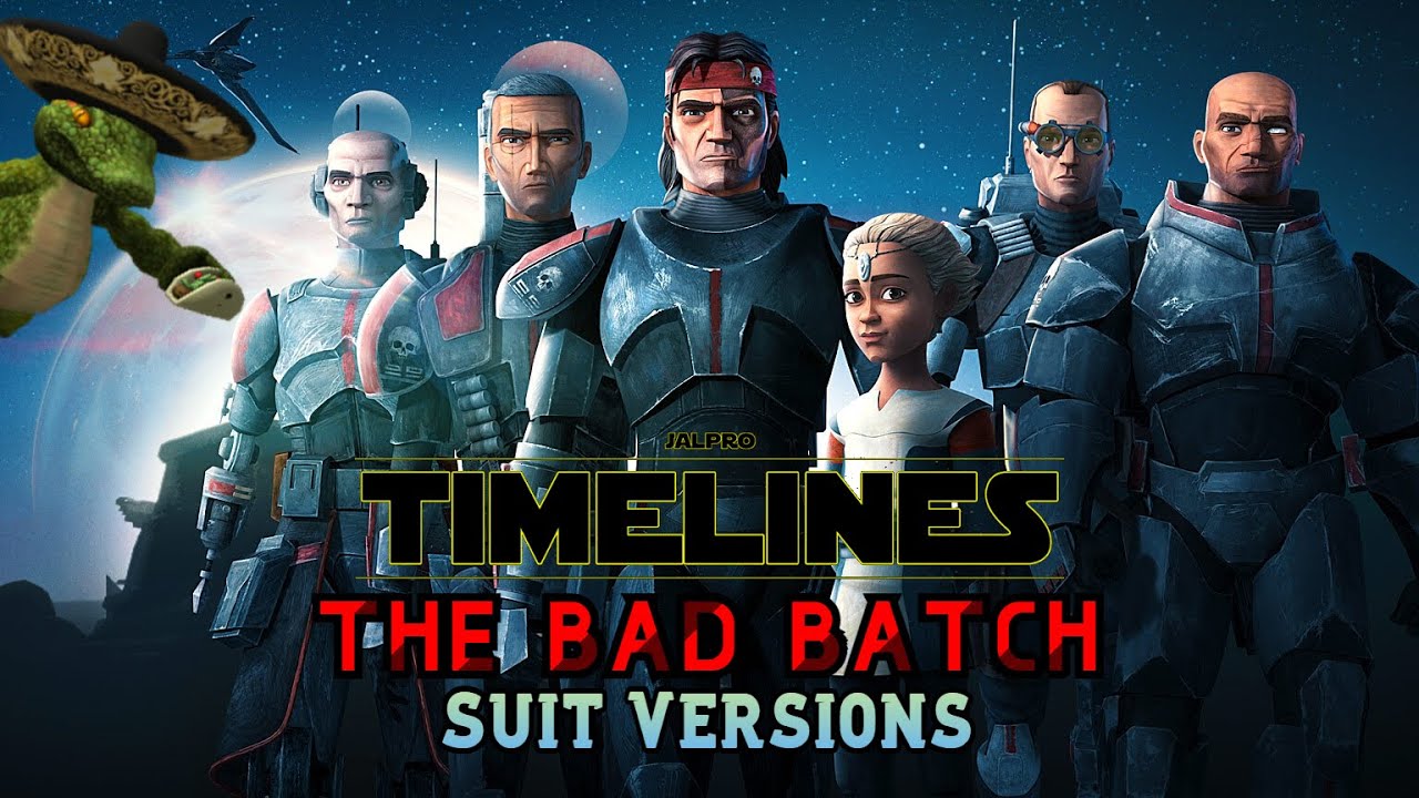Star Wars Timelines RP - The Bad Batch Suit Versions (serie)