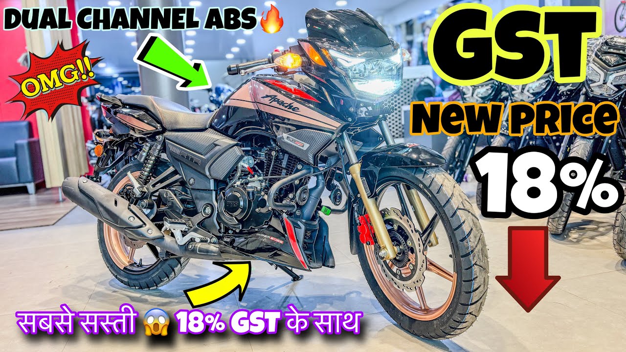 New TVS Apache RTR 180 2V Dual Channel ABS | 2025 New GST Price | Full Features & Mileage