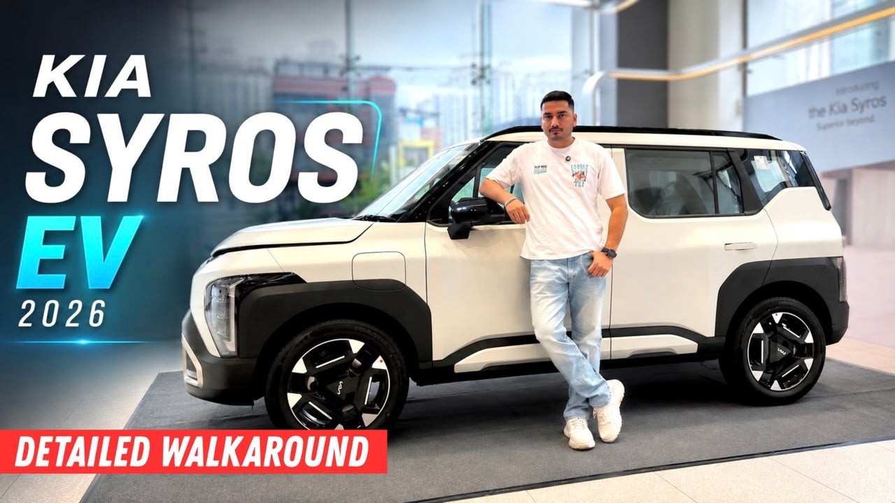 Kia Syros EV 2026 Detailed Walkaround | Interior, Exterior, Battery & First Look | Worth Buy?