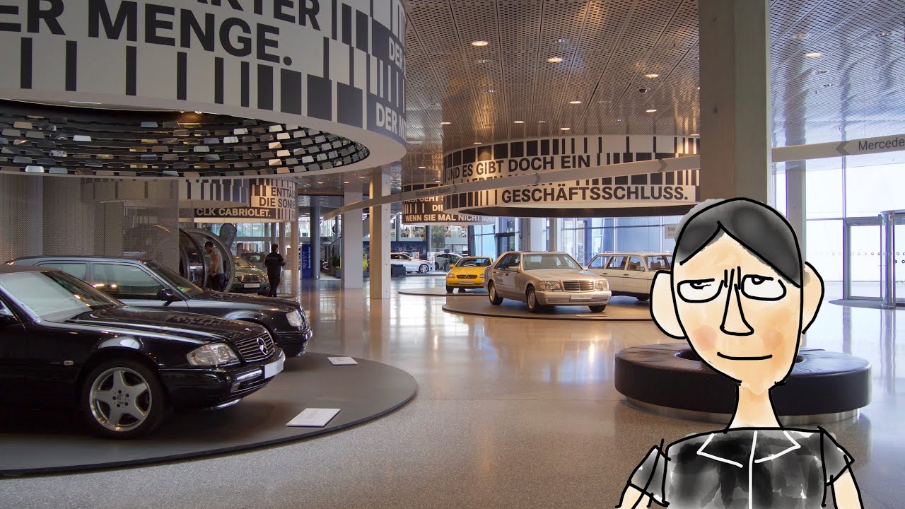 メルセデスベンツ博物館①（Mercedes Benz Museum part 1）