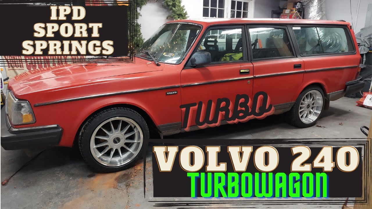 How to Install 17inch Wheels on your Volvo 240 Turbo Wagon.