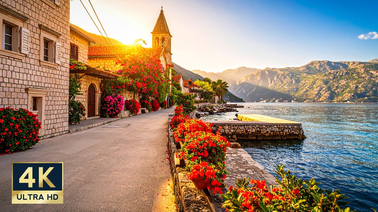 Stoliv Montenegro 4K Kotor Bay Walking Tour 2025