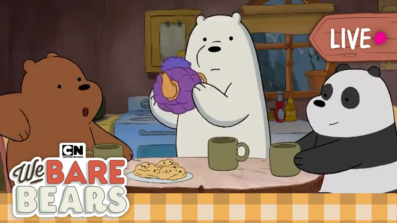 🔴 LIVE : A Day with Bears | We Bare Bears | Cartoon Network